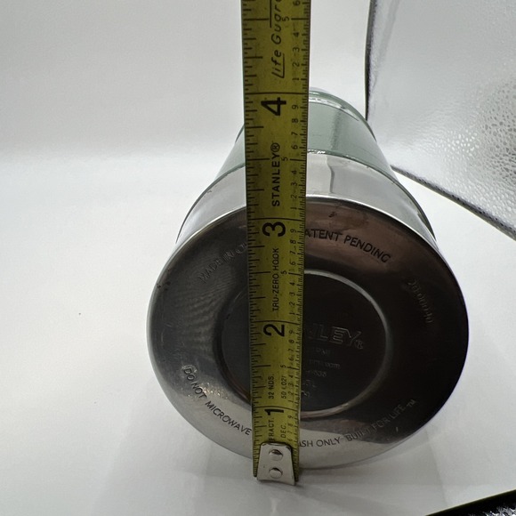 Stanley Thermos Hammertone Green 16‎ Oz Vacuum Bottle Camping - Picture 10 of 10